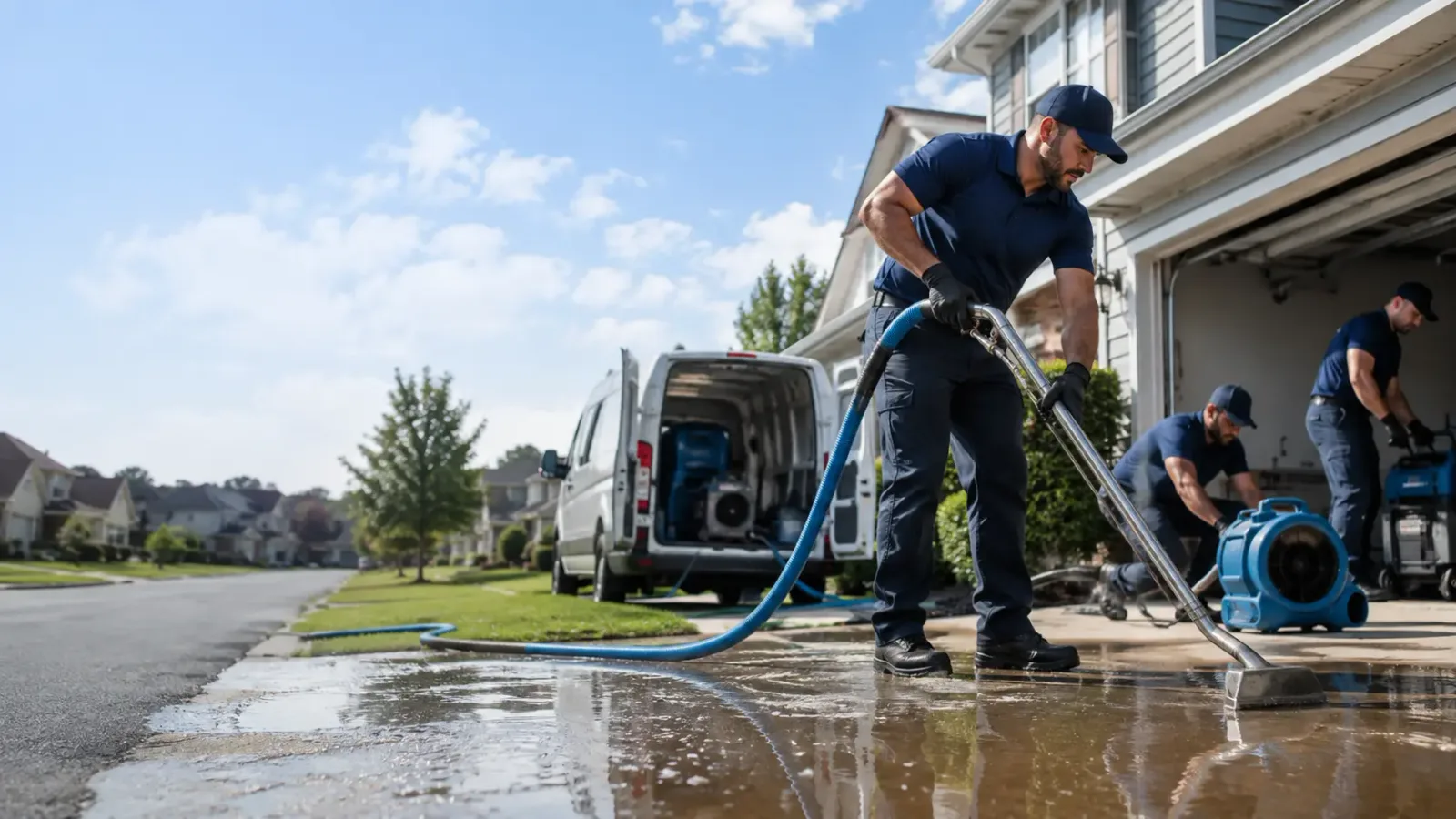 Flood Damage Restoration in Parkdale, AR